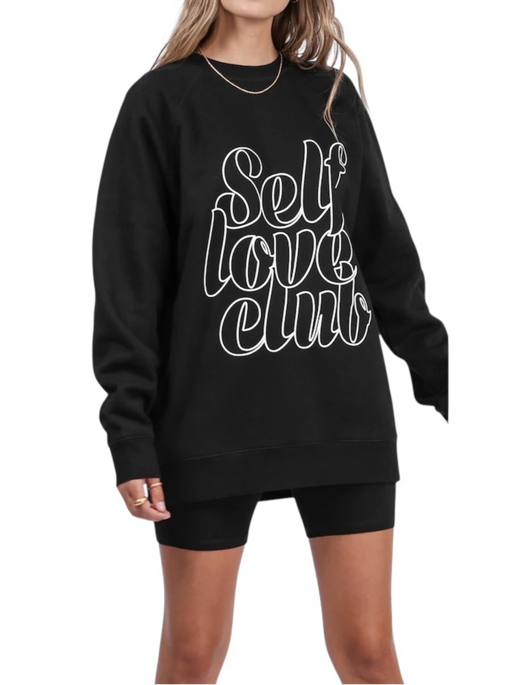 ✨Brunette The Label🪄Self Love Club Crewneck